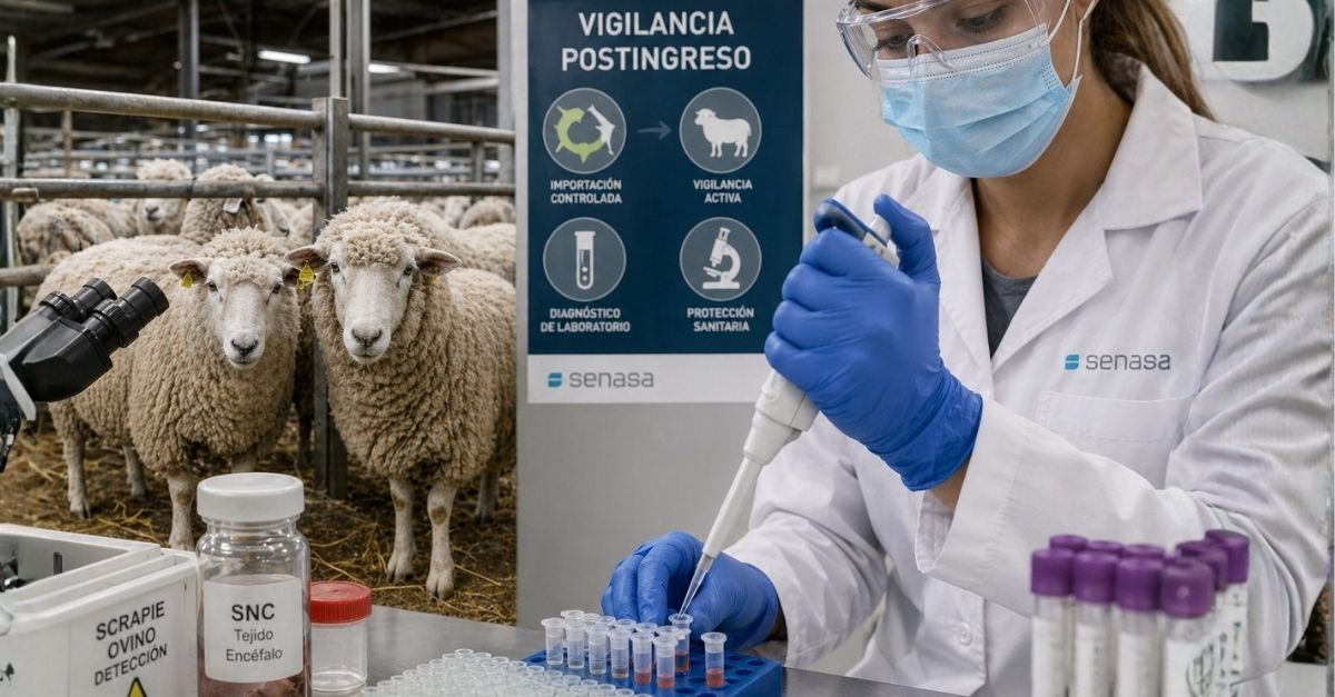 Por primera vez se detectaron brotes de scrapie clásico en ovinos importados